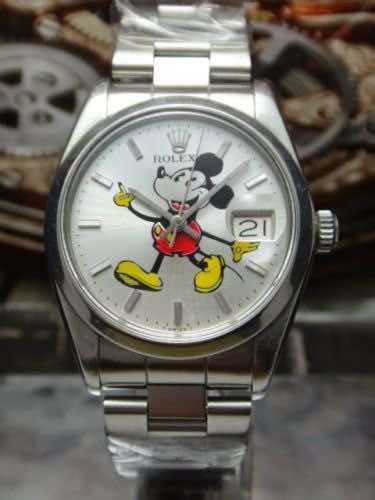 rolex quadrante con topolino|Rolex Topolino: il mistero dell’orologio dedicato a Walt Disney.